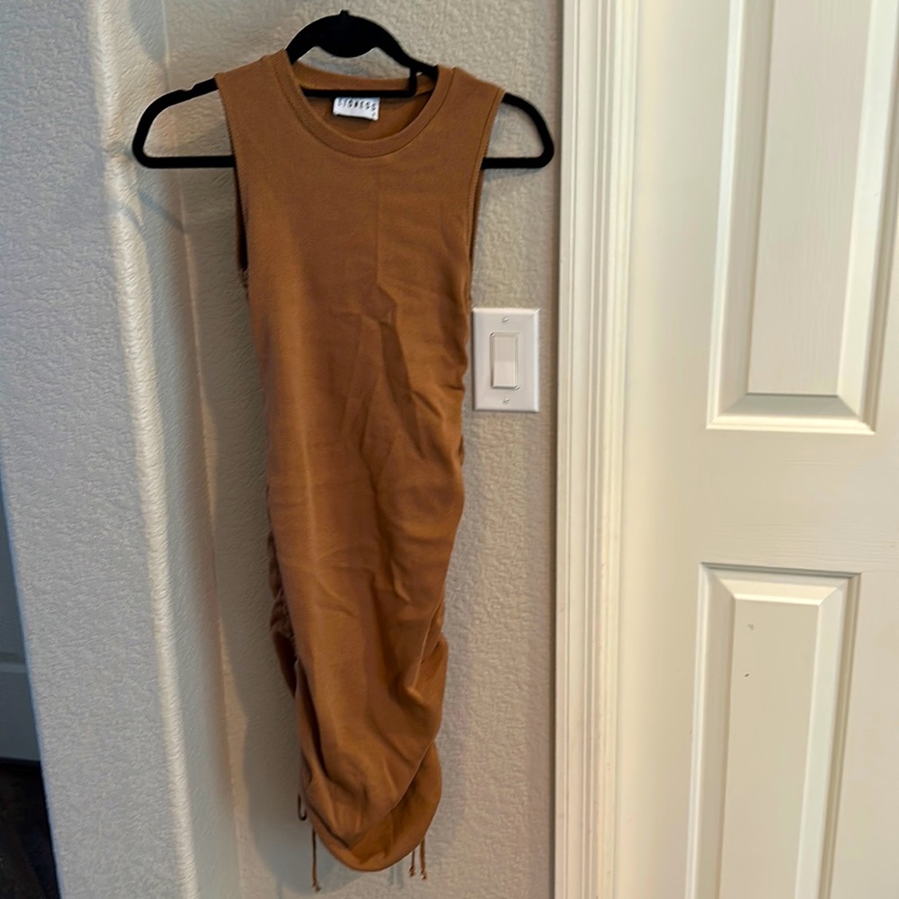 Beautiful tan dress